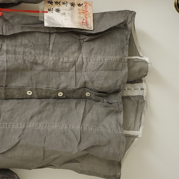 🤩New with tags Vintage Da-nang button up blouse size xs - Picture 3 of 9